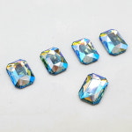 스와로브스키 2602 에메랄드컷 8x5.5mm 5p 크리스탈 파츠 네일 스와 네일아트재료 : 포도네일
