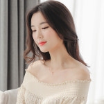 제이로렌 G0214 14K 더블클립 핑크골드 목걸이 : 제이로렌
