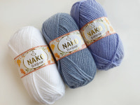 나코봉주르 목도리 뜨기 겨울모자 손뜨개실 : 굿바잉