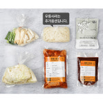 명동1번지닭갈비 춘천닭갈비 골목 26년전통 밀키트 홈파티 캠핑요리 야채세트 국내산냉장육 : 명동1번지닭갈비