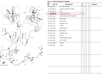 야마하 NMAX 엔맥스 스톱스위치 앗세이 (좌측) 뒷브레이크 센서 2DP-H2530-00 : 야마하 오토바이 부품
