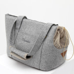 [CLASSIC  BAG]사계절[기내용제작] 클래식백 메리노 강아지이동가방 : 완두콩맘