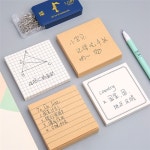 심플 클래식 캘리그라피 빈티지 포켓 떡메모지 : 다이렉트스토어