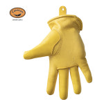 카이맨 1330 브라운 사슴 가죽 장갑 아웃도어 작업 캠핑 오토바이 바이크 : 헬로우 바이씨클