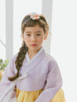 채니봉봉 밍크 라온제나 한복 머리띠 유아헤어밴드 : 채니봉봉
