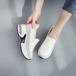 [할리샵][소가죽] 통통굽 슬립온 8cm (317K12) : hollyshop