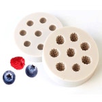 블루베리 라즈베리 블랙베리 디저트 캔들 실리콘몰드 비누만들기 과일 후르츠 : 알로하마켓-