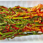 [서울,성남,하남 당일배송] 알싸한 파김치 400g [암사 소문난반찬] : 동네시장 장보기