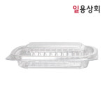 일회용 반찬 샐러드 반찬용기 JH 204 대 590ml 600세트 투명 : 일용상회