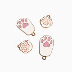 [2type]귀여운 고양이 발바닥 에폭 펜던트 키링 만들기 재료 : 루아앤로니