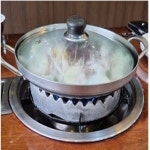 왕관링 불판 삼발이 거치대 받침 업소 가정용 : 알리치