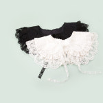 코튼 카라 레이스 케이프 21sp8 /페이크 스카프 : 나단샵