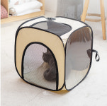 예보들 안전한 접이식 강아지드라이룸 펫드라이기 고양이털말리기 셀프목욕 하우스 털건조 : 예보들