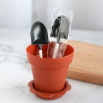 미니 화분 케잌컵 세트 20개 컵케이크용기 화분케이크용기 : 뉴마켓