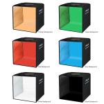 LED 포토박스 미니스튜디오 30x30x30cm 40x40x40cm 제품사진촬영 : 엔픽쳐