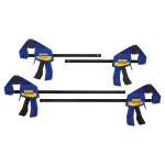 어윈 퀵그립 클램프세트 크램프 15cm 30cm 4p 1964748 : 부길