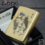 정품 지포라이터/골드 피쉬 골드/레이저각인/사은품제공 : 지포매니아클럽