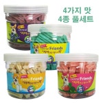 치아약한 노령견 치석제거 말랑 덴탈껌 4통 퍼그 훈련간식 말티즈 슈나우져 : 현대샾