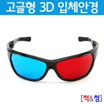 입체영상 사진 체험 적청 고글형 3D 안경 색칠놀이 유치원 실험 초등 준비물 착시 교육 TV : 와이즈비 사이언스
