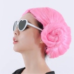 포토존 삐삐 양머리가발 장기자랑용품 스티커사진 이벤트 파티 할로윈용품 생일 노래방 : 원피스토이