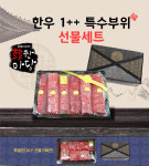 한우투뿔 1++ 부채200g 치마200g 업진200g 선물세트 : 주식회사 한마당