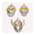 울트라맨 가면 3종 세트 약 H20cm 304008 : JAPANBANG