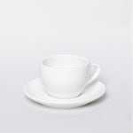 노빌따 카푸치노 잔 받침(7color) 화이트 잔 2.5호 260ml 카페컵 라떼아트 : JNB coffee