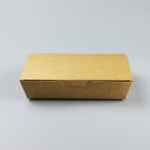 김밥 만두 분식포장용 종이도시락 YS 크라프트 무지 만두도시락 600개 : 용기야