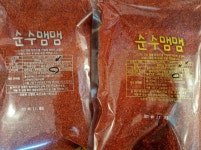 26년 국산고춧가루 ( 순한맛 보통굵기 ) 반태양초 순수맴맴 500g 안매운 어린이 : 고추방앗간청주상회