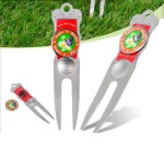 렌치기능 변형 변색 적은 그린보수기 L2 휴대용 볼마커 골프휴대용공구 GN2703 : 오늘도 소소마루