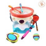 간편휴대 악기 연주놀이 드럼 악기세트 놀이교실 홈플레이 : 스마트조이