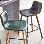 IGR-002 목재 빠의자(SH600/680) PU방석 절삭가능 : 아성가구