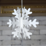 눈송이 구름 겨울모빌 어린이집 유치원 크리스마스 천장 장식 : 라엘스마트툴