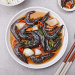 바른씨 깐 순살 간장 양념 새우장 270G 연어장 : 바른씨