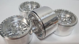 RC 1/10 2.2inch 알루미늄 메탈 비드락 휠 (HTW2.2-05) : 에이치테크