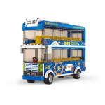 파란 2층버스 257조각(PCS) 호환블럭 중국 L사 블럭 : 퍼즐피플