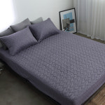 누빔 침대 매트리스 커버 극세사 모달 순면 겨울 침대보 밴드형 슈퍼 싱글 매트 SS : 모벨퍼니