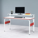 NOOMA 누마 알파 플러스 선반형 1인용 2인용 컴퓨터 모니터 책상 1200 1500 1800 : NOOMA 누마