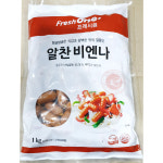 대용량 국산 소시지 맛있는 도시락 피크닉 반찬용 식당 닭고기77%비엔나 1kgX10 : 페브스토어