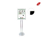 알림용 자석부착식 A3 크롬도금 포스터거치대 행사 표지판 빌딩안내 광고간판 : 우리들셀러포유