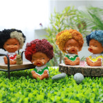 스칸디아모스 못난이인형 미용실 놀이하기 만들기 diy 키트 : 릴리몰리