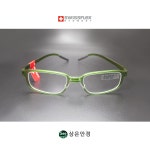 스위스플렉스 레인보우 온테 R-01 Col 33 그린 직사각 라운드 스퀘어 48사이즈 안경 : 상은안경