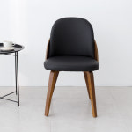 크라운 체어 카페 커피숍 주방 등받이 쿠션 북유럽 업소 음식점 디자인 인테리어 식탁 의자 : 위드퍼니처