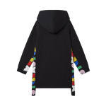 [스텔라맥카트니] 21FW 키즈 오버핏 후드 원피스 603449 SRJ21 1000 : 바이스트