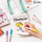 에코백만들기 텀블러백 천가방꾸미기 패브릭가방 휘뚜루마뚜루제작 공룡 UDPFB0331 : 민화샵