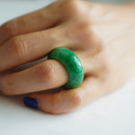 비취 옥반지 가락지 J20 : 예작쥬얼리