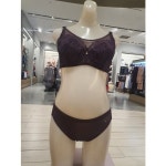 [마더피아](신세계 강남점)[와코루 마더피아]  임신 전후 임부 수유브라 +팬티 셋트 /RBR6112+RPT1901V : 신세계백화점