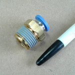 Y18 원터치피팅 PC0803 나사38 호스8 : 놀부친구