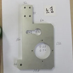 가022  지그부품  알미늄판지그 : 놀부친구