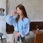 블링스위트(BlingSweet) | 스위트 블링 셔츠 쉬폰 BS11202 : WENDI